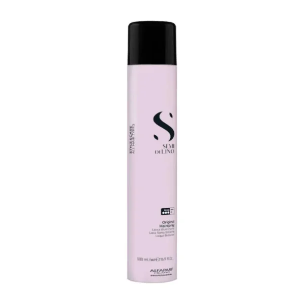 Alfaparf Milano Semi Di Lino Style&Care Original Hairspray 500ml - Lacca Illuminante Tenuta Forte