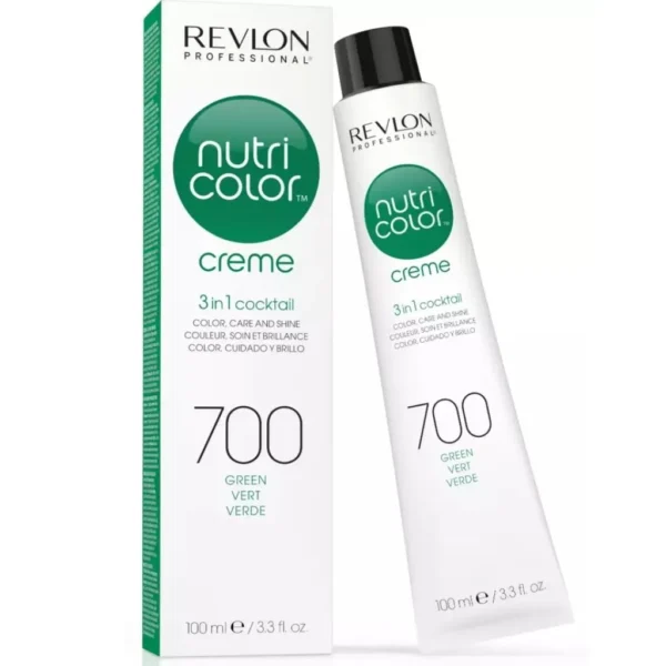 Revlon Professional Nutri Color Creme Tube 700 Green 100ml For Women