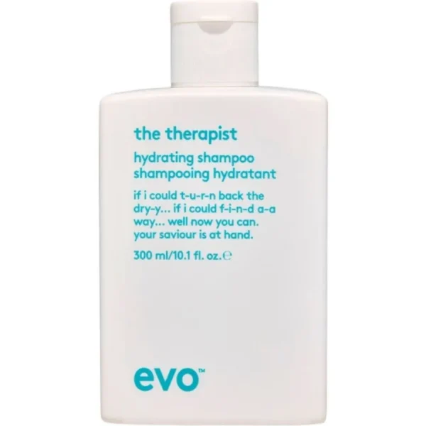 EVO The Therapist Hydrating Shampoo - Hydrates, Strengthen and Softens Whilst Improving Shine