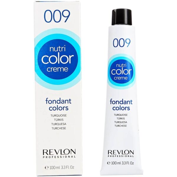 Revlon Professional Nutri Color Creme Fondant Colors 009 Turquoise 3.4oz for WOM